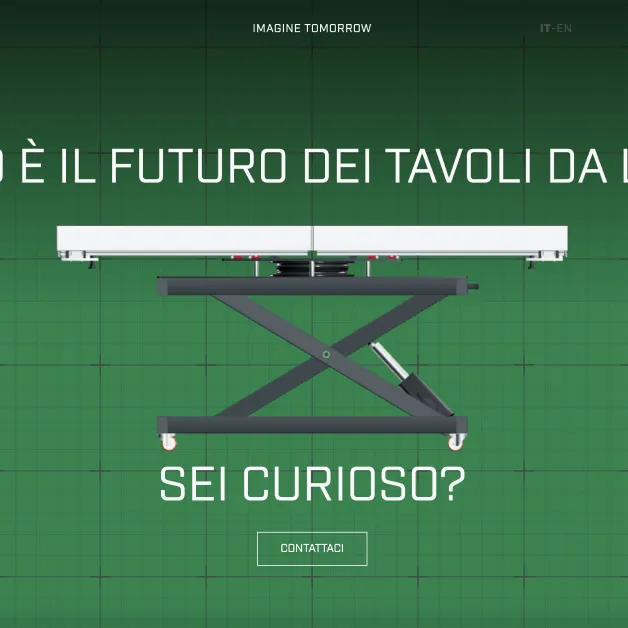 Screenshot Visualizzatore 3D banco da lavoro Banch di Bausola che descrive visivamente la case history